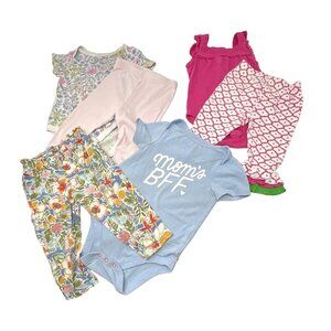 Baby Girl's - 3 Outfits, 3 Leggings, 3 Body Suits - Size 12 Month‎